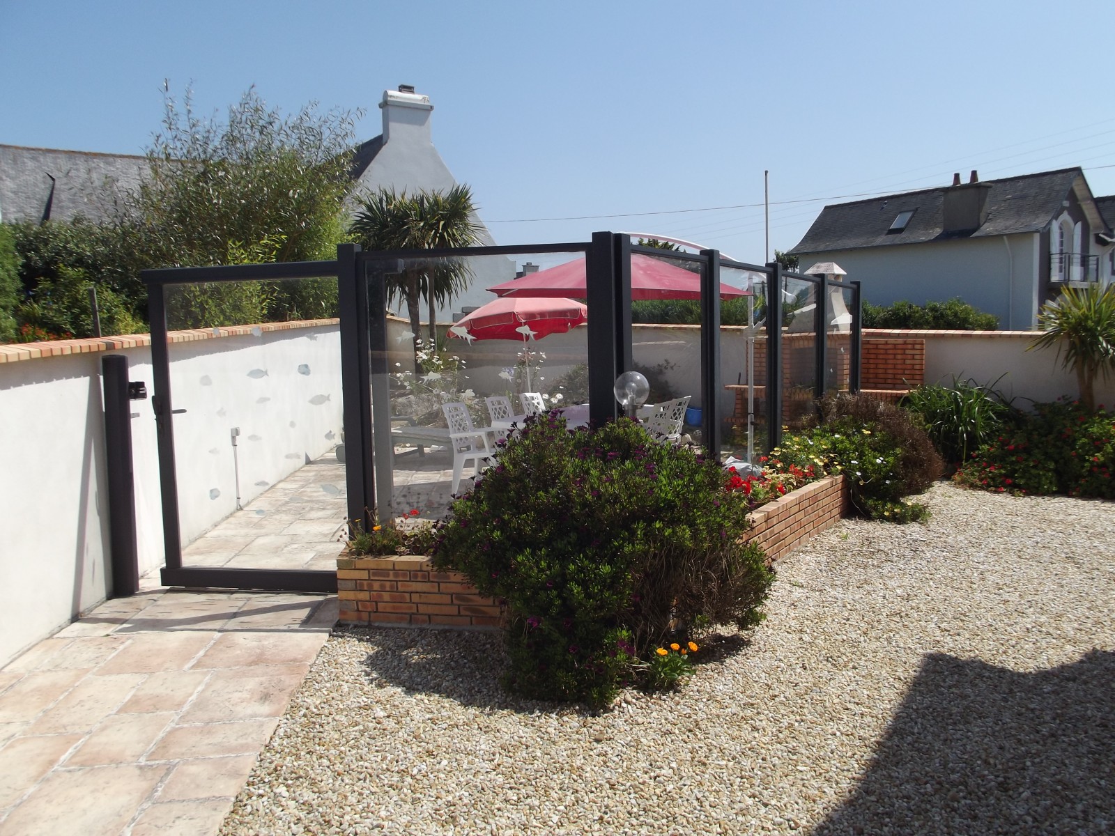 Brise-vent pour terrasse - 2PL