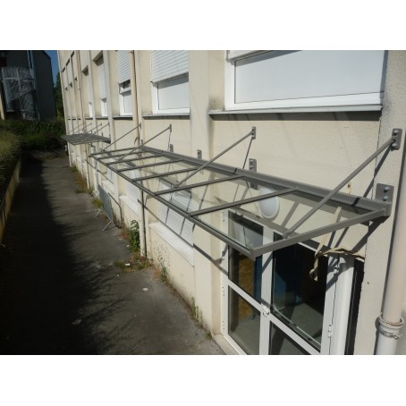 Marquise auvent aluminium