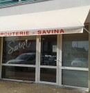 store bannette sans coffre avec marquage sur la toile